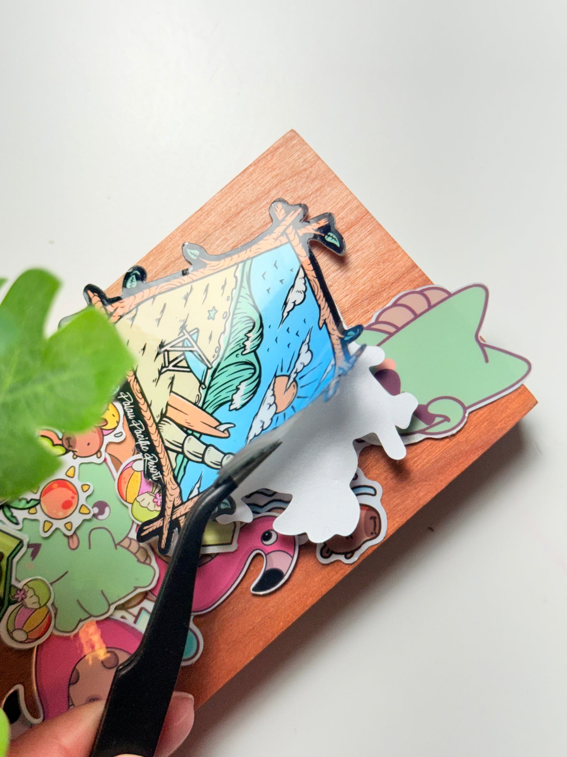 VINYL STICKER PAPER | PEARLESCENT PP [A4]