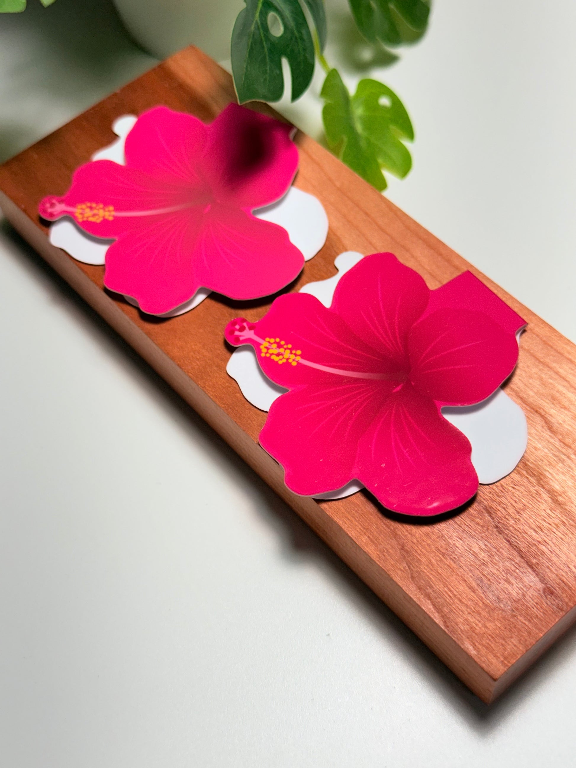 Tropical Bloom 4 In 1 Magnetic Bookmark