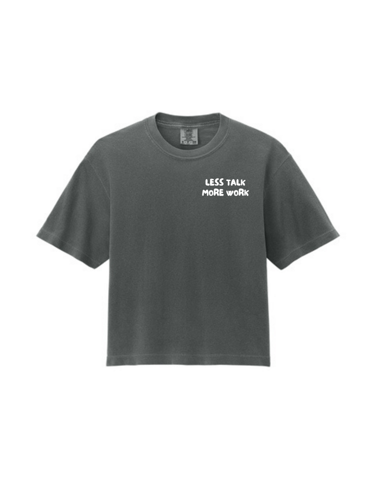 Never Stop Trying HEAVY WEIGHT Crop Top