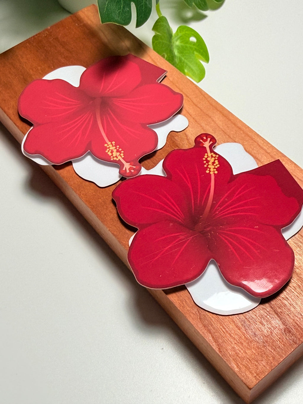 Tropical Bloom 4 In 1 Magnetic Bookmark