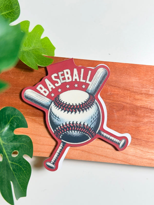 Baseball Magnetic Bookmark