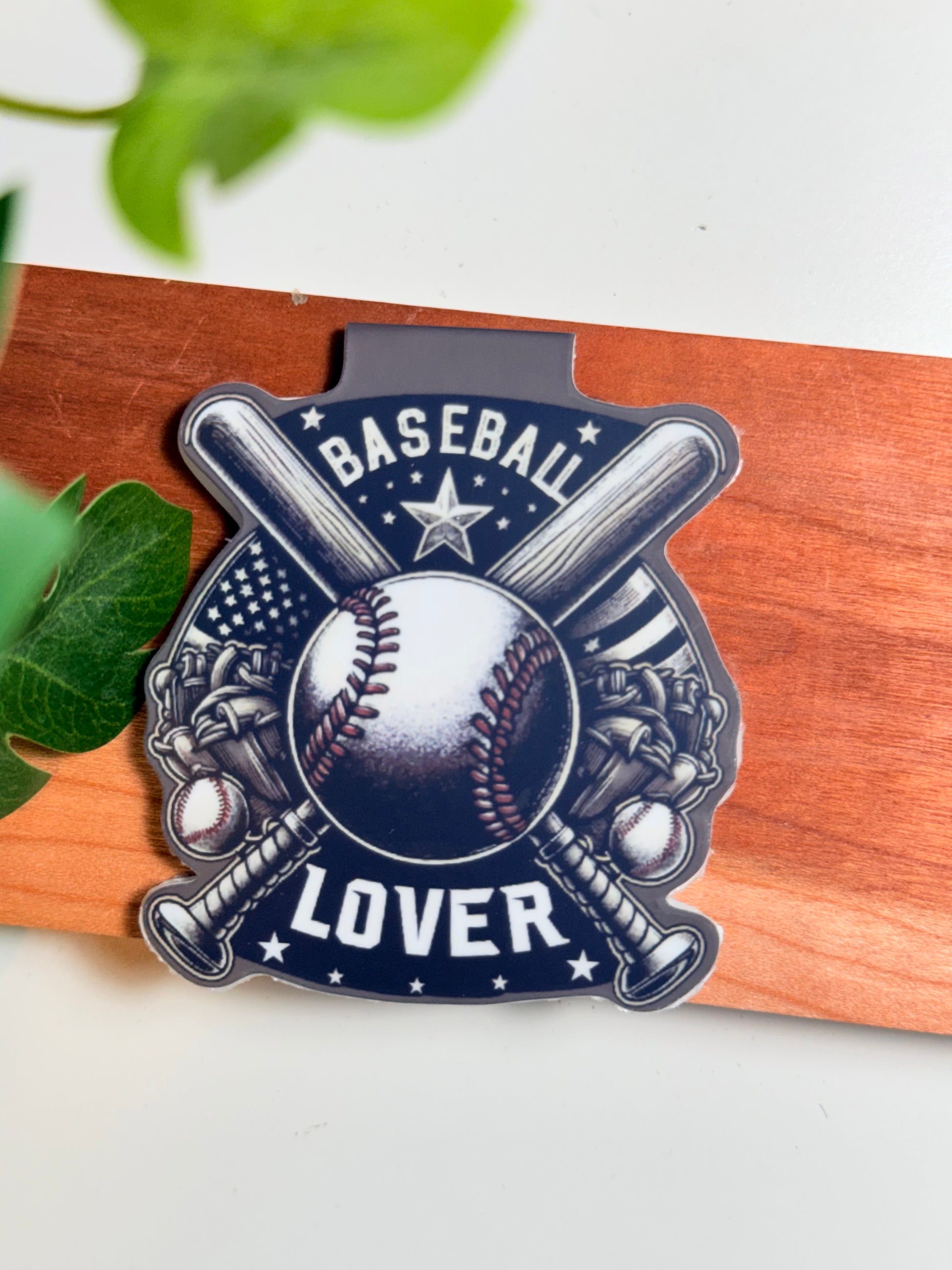 Sports Magnetic Bookmarks – Baseball & Softball Theme