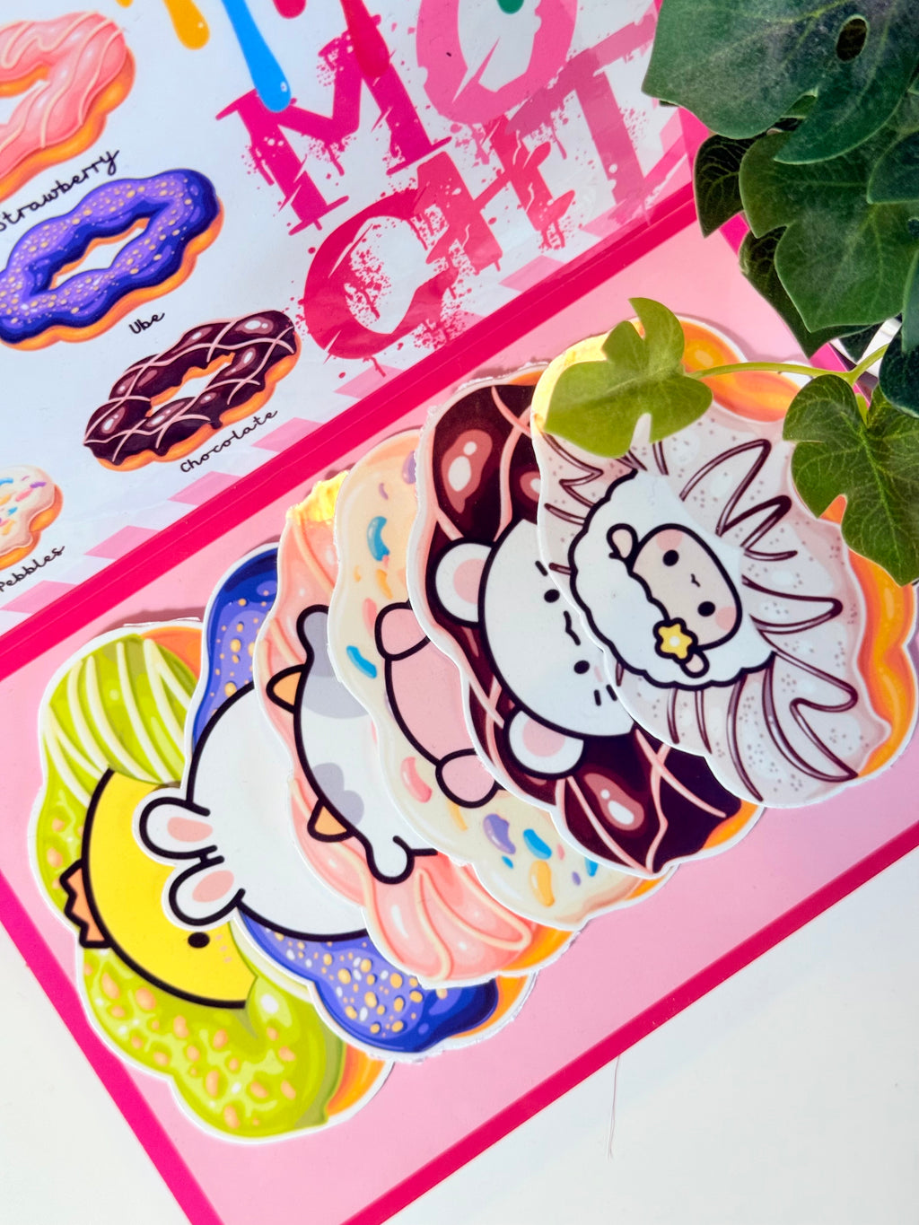 Kawaii Mochi Sticker Pack
