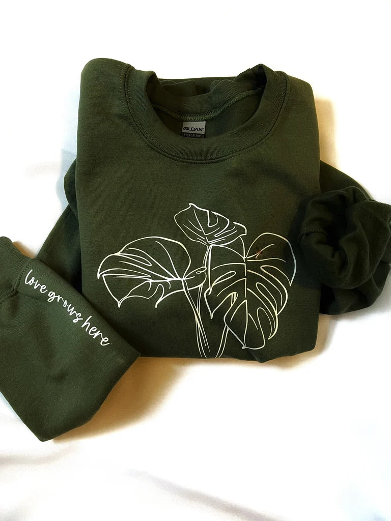Monstera Crewneck