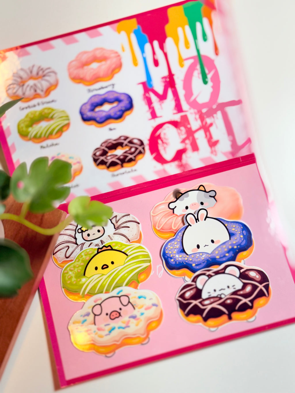 Kawaii Mochi Sticker Pack