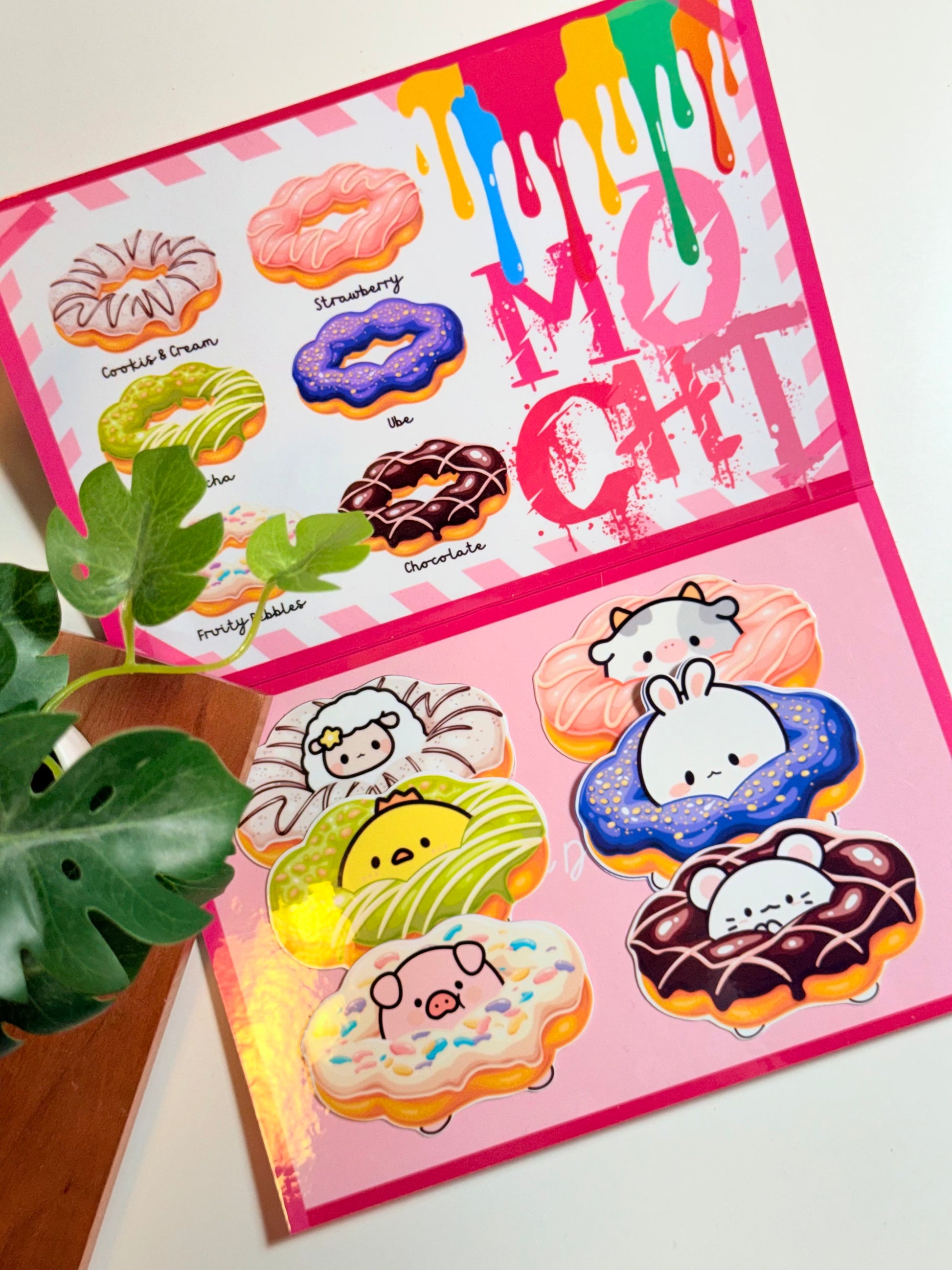 Kawaii Mochi Sticker Pack