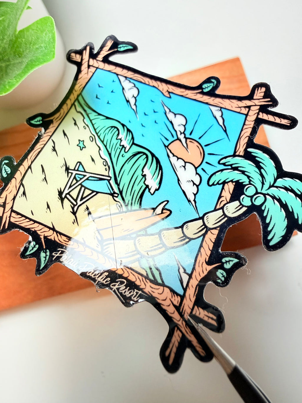 VINYL STICKER PAPER | PEARLESCENT PP [A4]