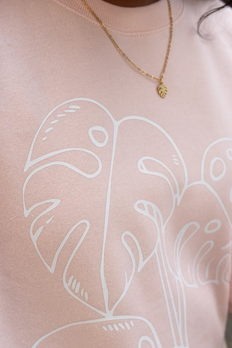Monstera Necklace