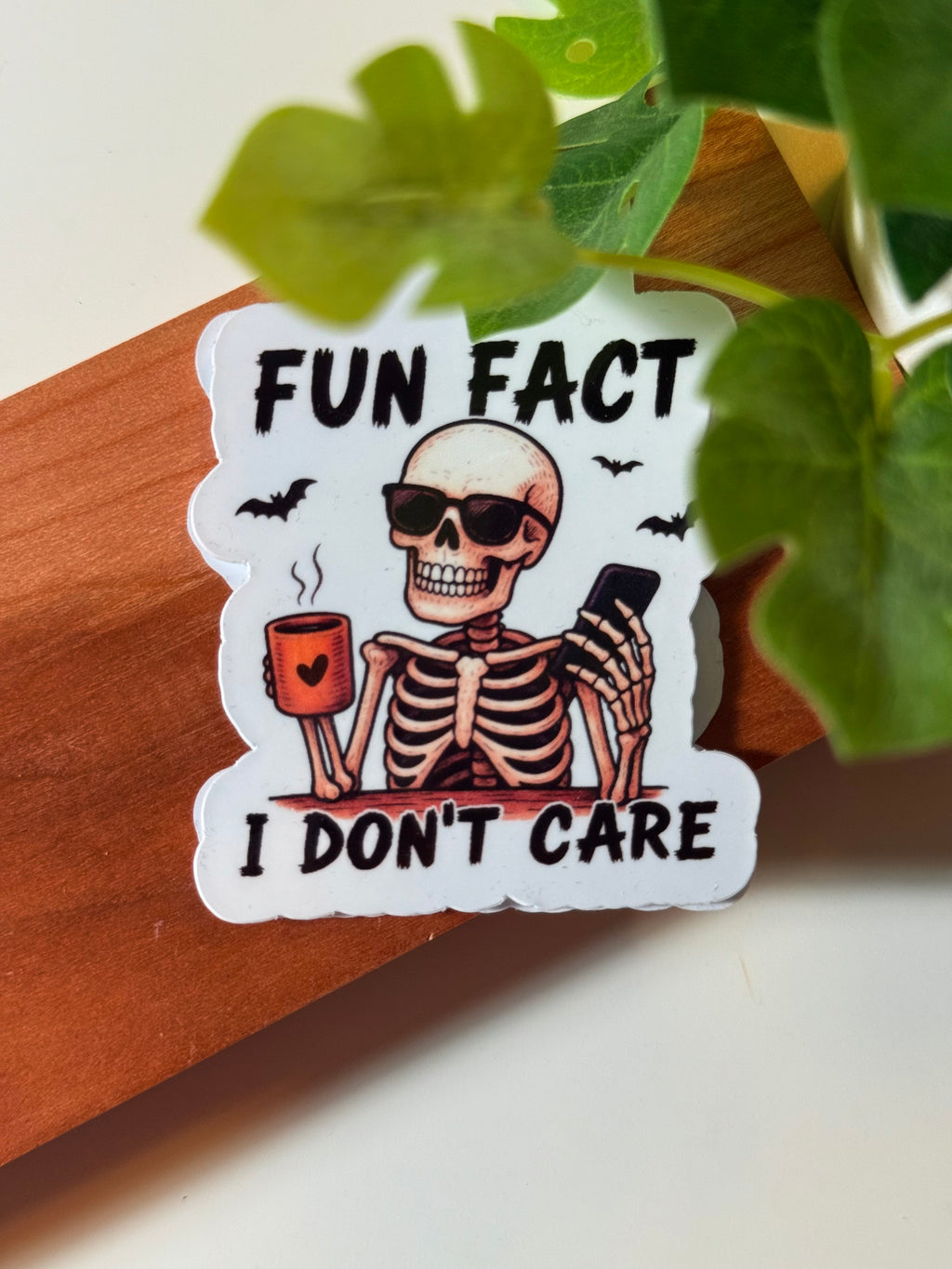 Fun Fact, I don’t Care Magnetic Bookmark