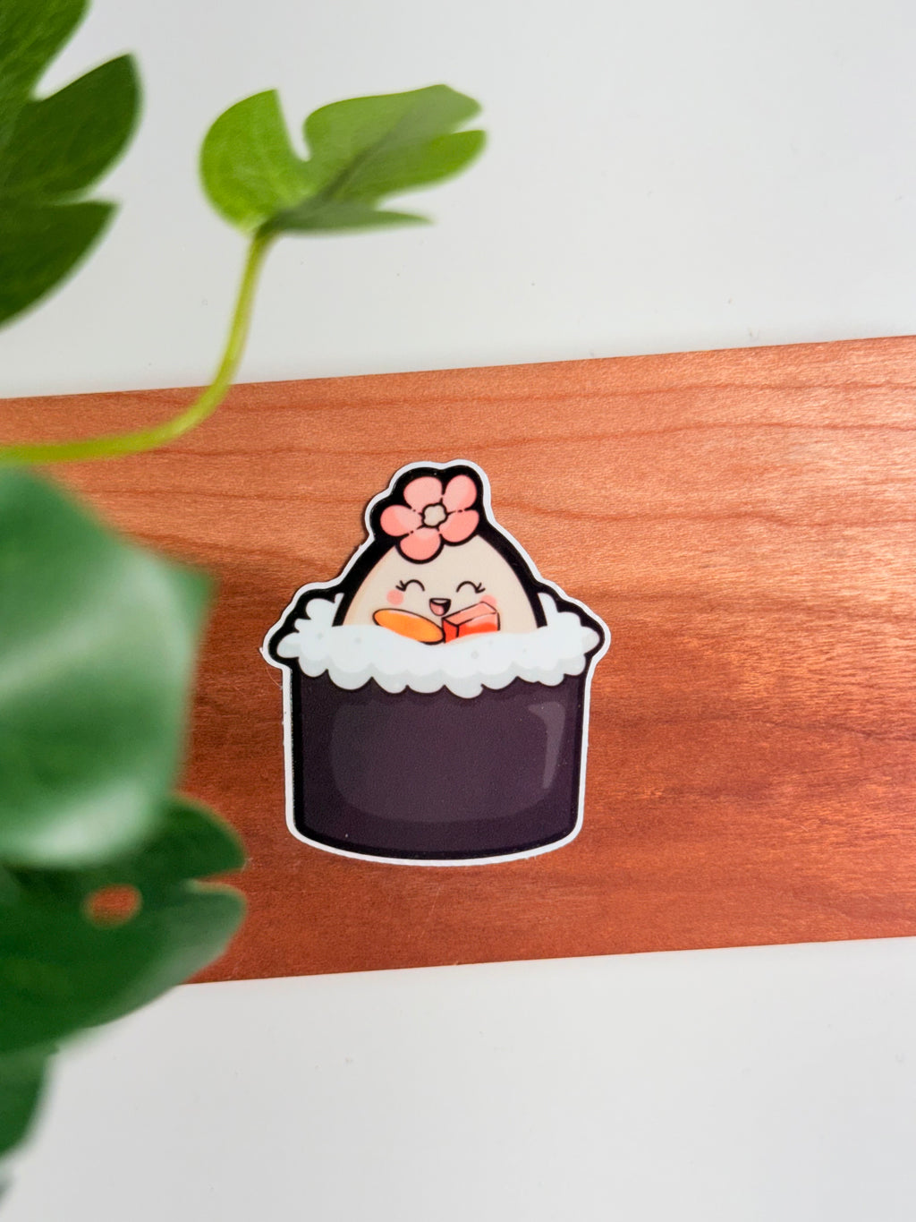 Kawaii Sushi Bento Box Sticker Pack