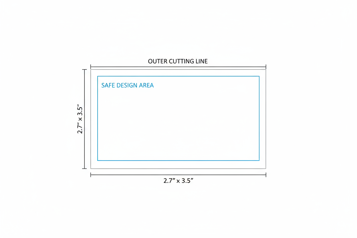 change the inside line to blue