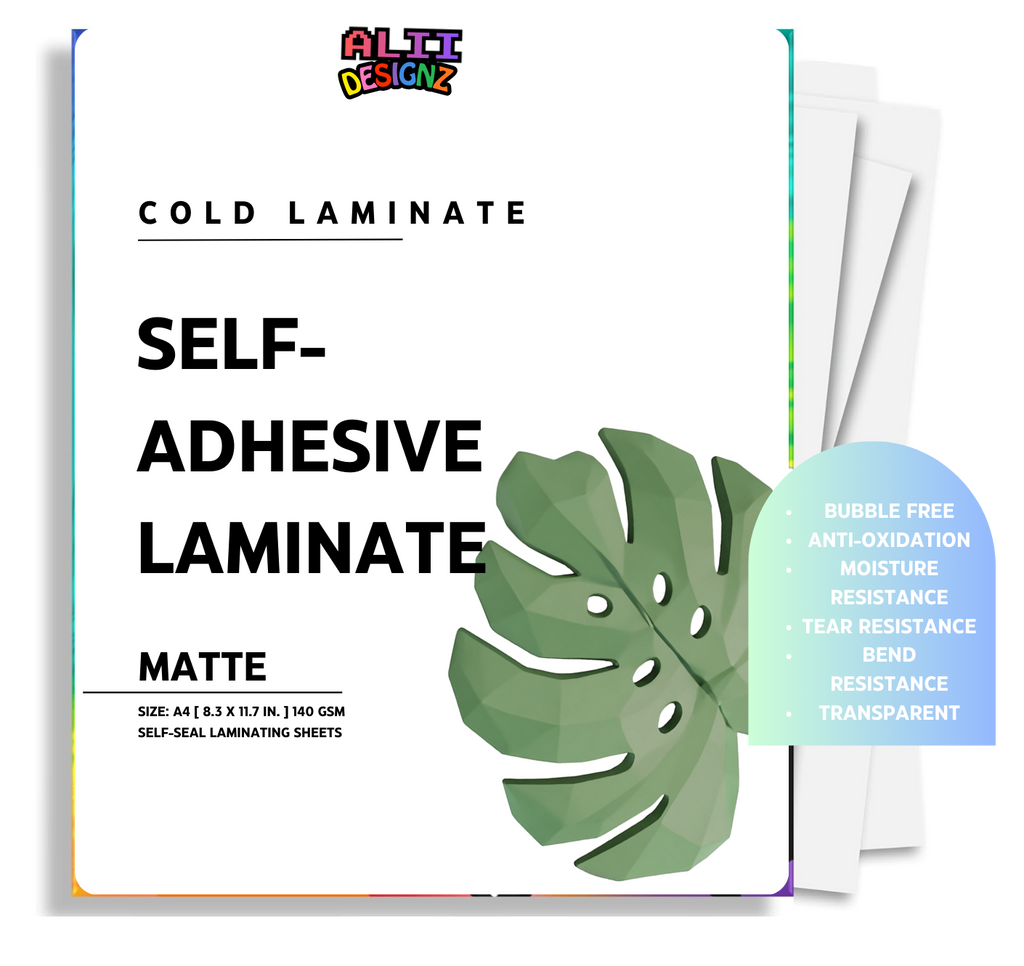 SELF-ADHESIVE LAMINATE | MATTE [A4]