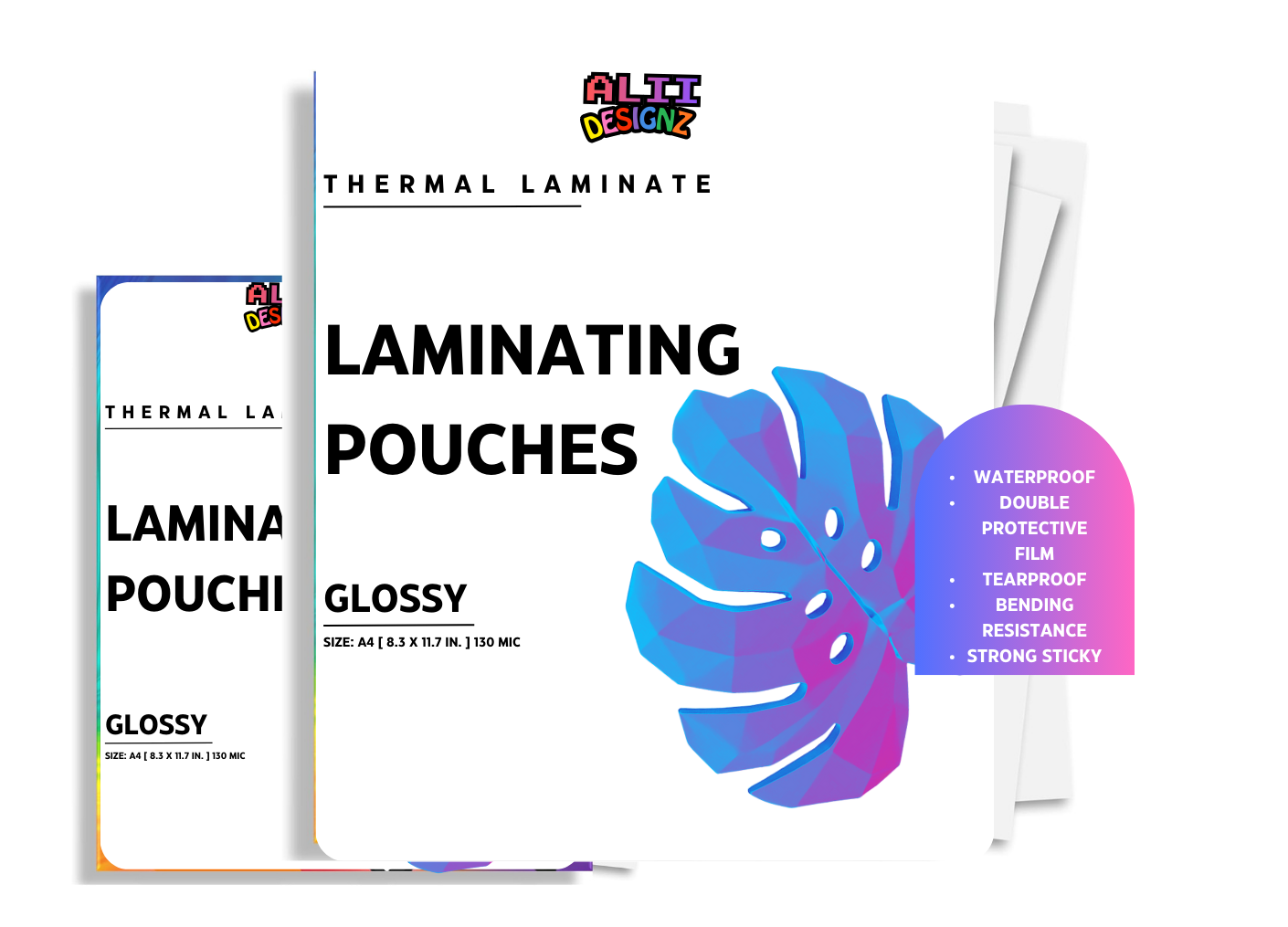 THERMAL LAMINATE- GLOSSY [A3 | A4 ]