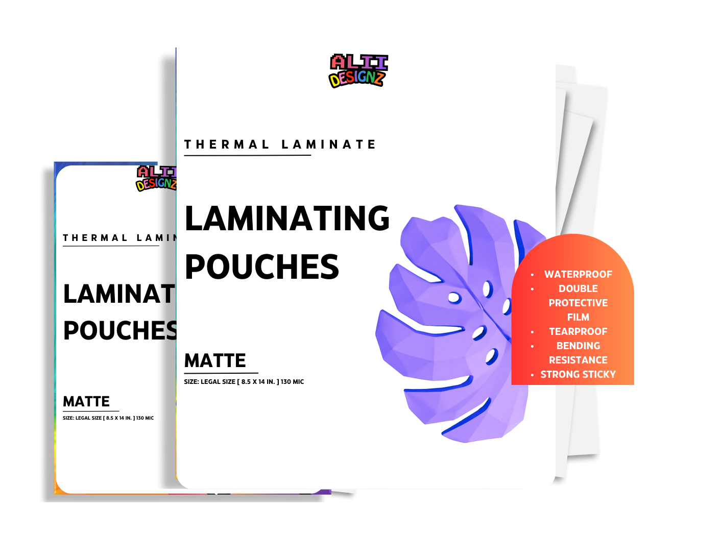 THERMAL LAMINATE- MATTE [A3 | A4 ]