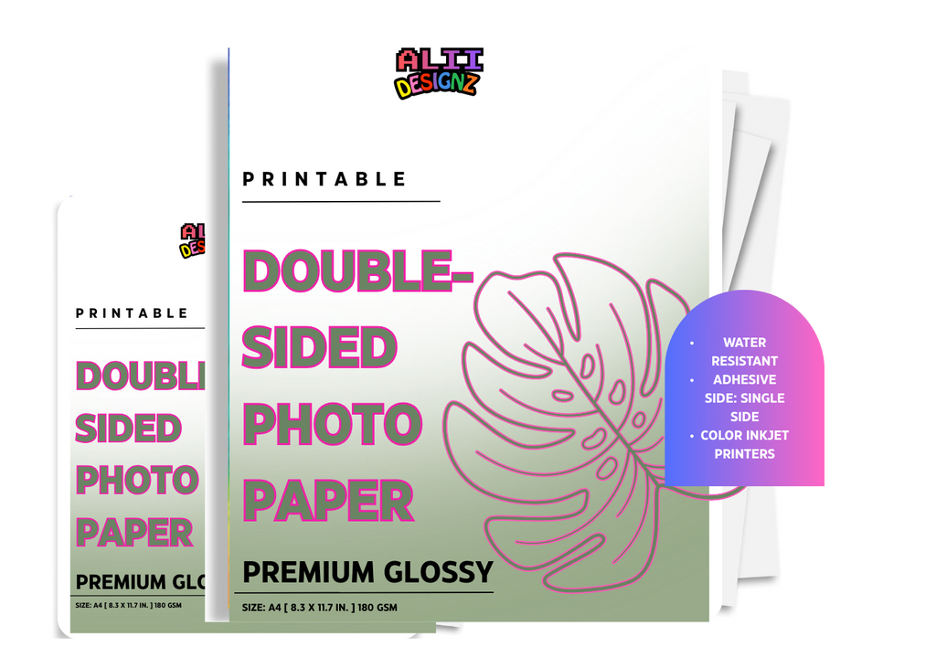 PHOTO PAPER - DOUBLE SIDED GLOSSY [A3 | A4 ]